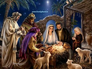 Merry Christmas Jesus birth image