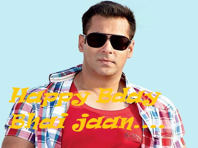 Salman khan's Birthday wishes in Hindi English Salman Khan Bday Photos