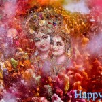 Happy Holi Radha Krishna Wallpaper 2016 Romantic Couple Holi Images in HD Virndavan ki Holi Photos